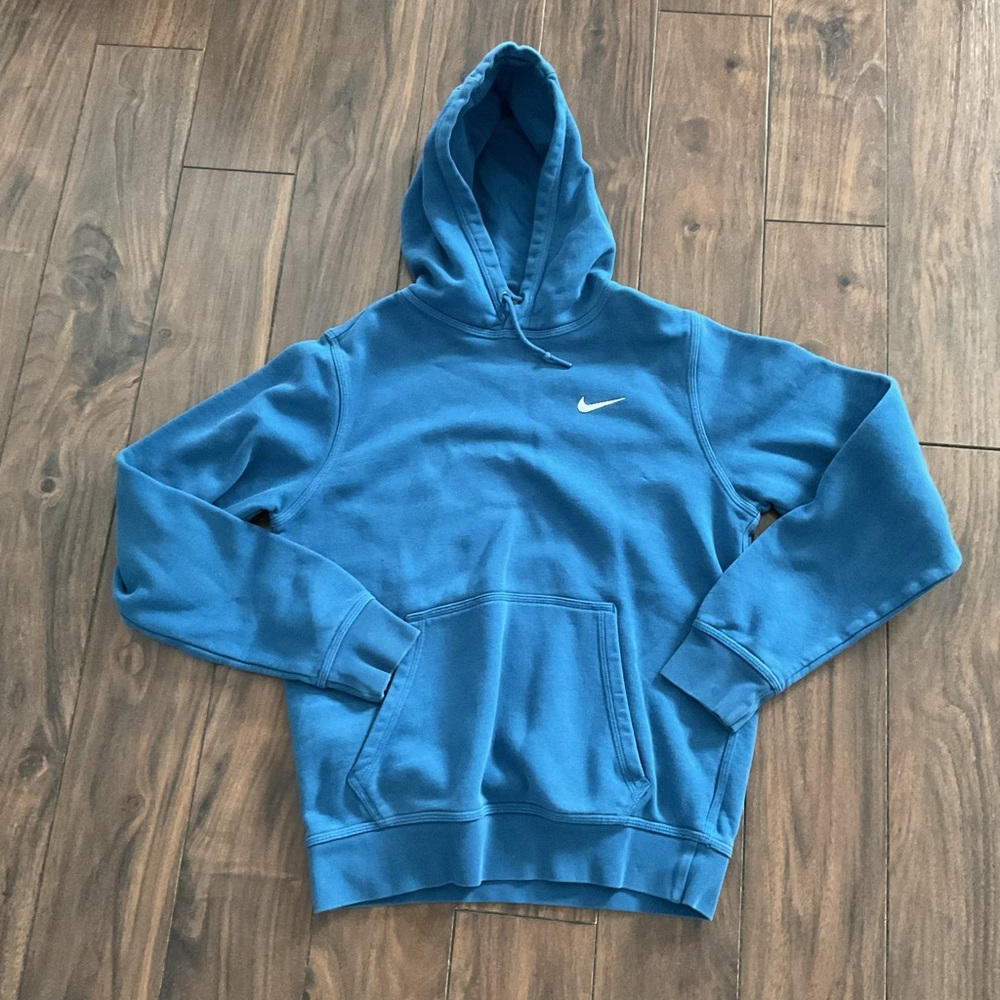 nike mens blue hoodie
